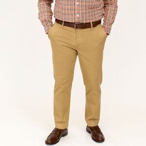 Alton Lane Mens Tailored Fit Chino Pant Flat Front Stretch Tapered Leg Size 33